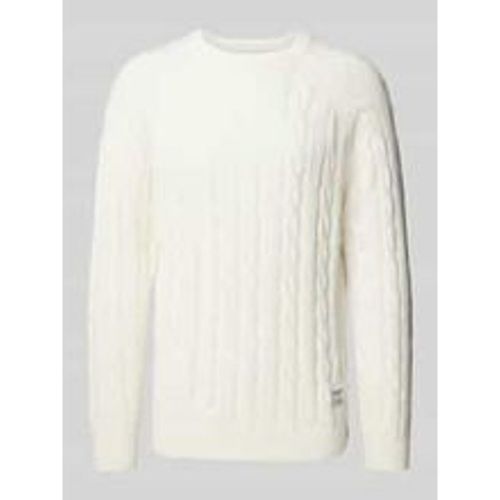 Strickpullover mit Zopfmuster Modell 'Camdem' - Pepe Jeans - Modalova