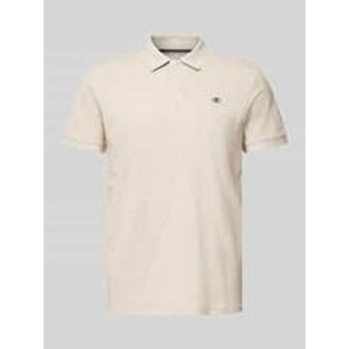 Regular Fit Poloshirt mit Logo-Stitching - Tom Tailor - Modalova