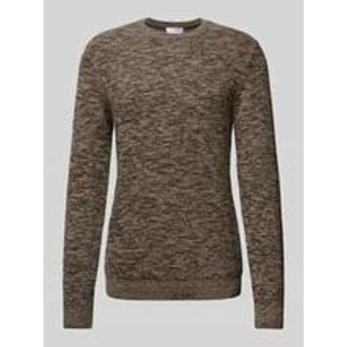 Strickpullover mit Rundhalsausschnitt Modell 'NEWVINCEBUBBL' - Selected Homme - Modalova