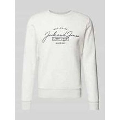 Sweatshirt mit Label-Print Modell 'FERRIS' - jack & jones - Modalova