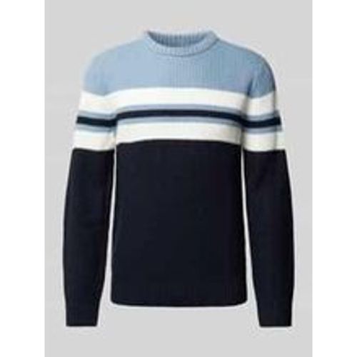 Strickpullover mit Rundhalsausschnitt Modell 'SANDER' - jack & jones - Modalova