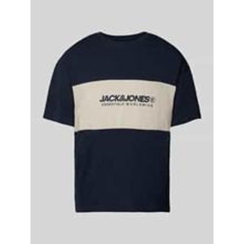 T-Shirt mit Label-Print Modell 'LEGACY' - jack & jones - Modalova