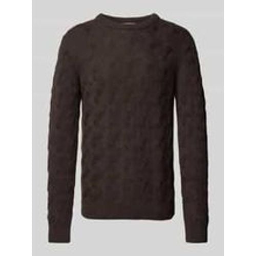 Strickpullover mit Strukturmuster Modell 'CALLIS' - Selected Homme - Modalova