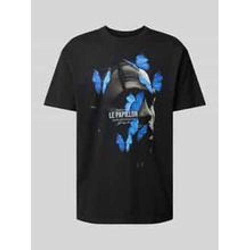 T-Shirt mit Motiv-Print Modell 'LE PAPILLON' - mister tee - Modalova