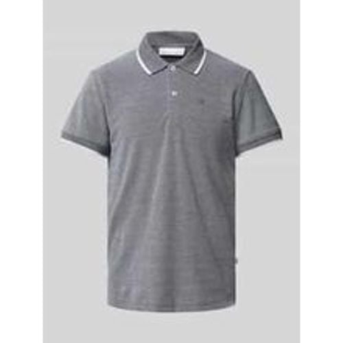 Slim Fit Poloshirt mit Logo-Stitching Modell 'TRISTAN' - casual friday - Modalova