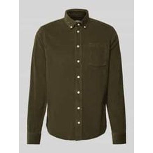 Regular Fit Cordhemd mit Button-Down-Kragen Modell 'ANTON' - casual friday - Modalova