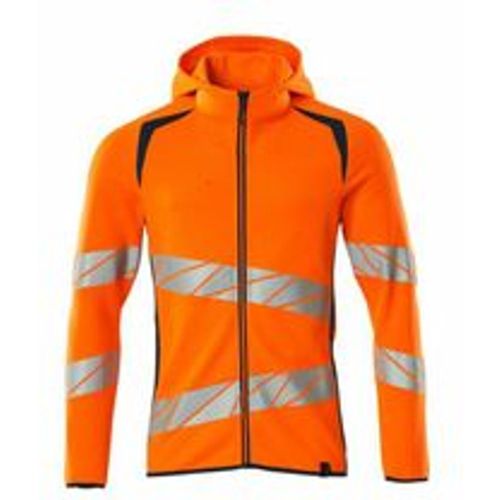 Kapuzensweatshirt 19284-781-1444 Gr. l hi-vis orange/dunkelpetroleum - Mascot - Modalova