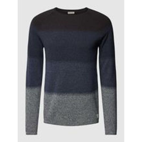 Regular Fit Strickpullover aus reiner Baumwolle - jack & jones - Modalova