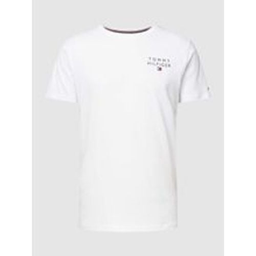 T-Shirt mit Logo-Stitching - Tommy Hilfiger - Modalova