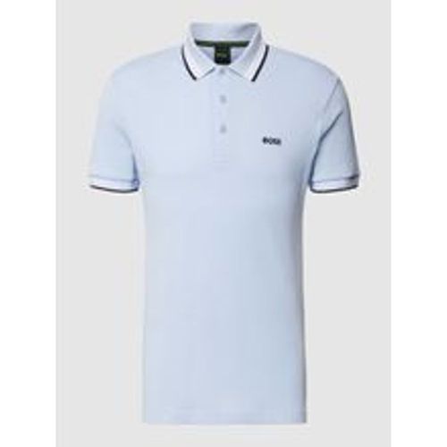 Regular Fit Poloshirt mit Label-Stitching Modell 'Paddy' - BOSS Green - Modalova