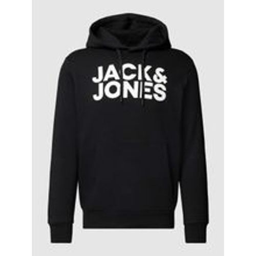 Hoodie mit Label-Detail Modell 'ECORP' - jack & jones - Modalova