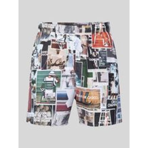 Shorts mit Allover-Motiv-Print - Lacoste - Modalova