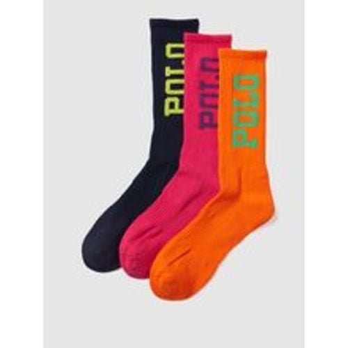 Socken mit Label-Schriftzug im 3er-Pack - Polo Ralph Lauren Underwear - Modalova