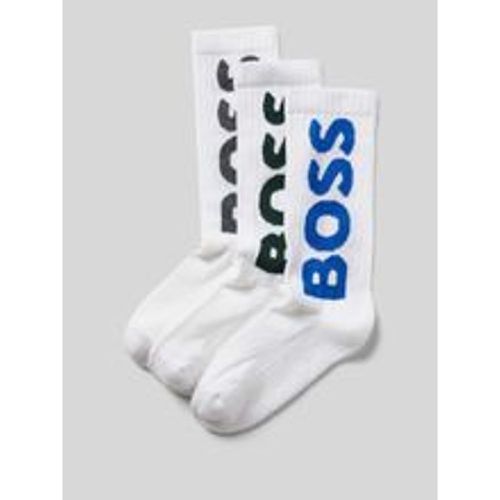 Socken mit Label-Detail im 3er-Pack - Boss - Modalova