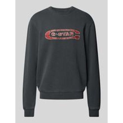 Sweatshirt mit Label-Print Modell 'Destroyed' - G-Star Raw - Modalova