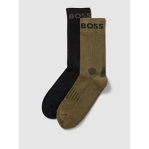 Socken mit Label-Schriftzug im 2er-Pack Modell 'Sport' - Boss - Modalova