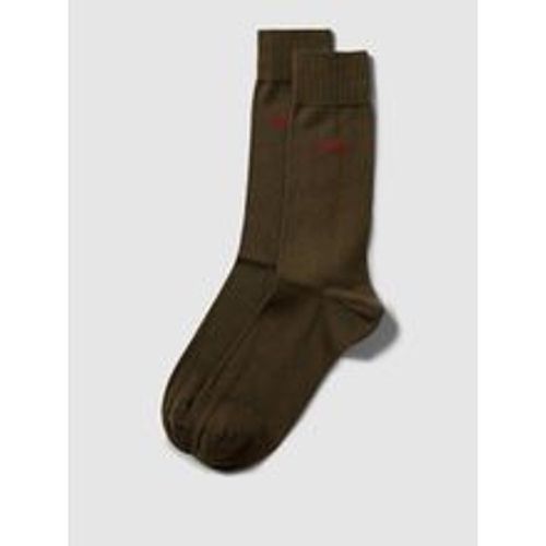 Socken mit Label-Detail im 2er-Pack - HUGO - Modalova