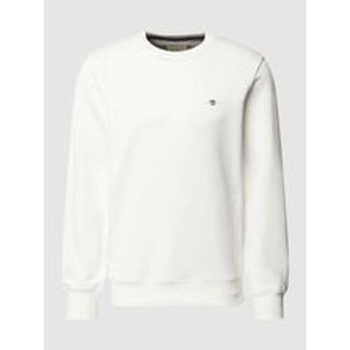 Regular Fit Sweatshirt mit Label-Stitching Modell 'SHIELD' - Gant - Modalova