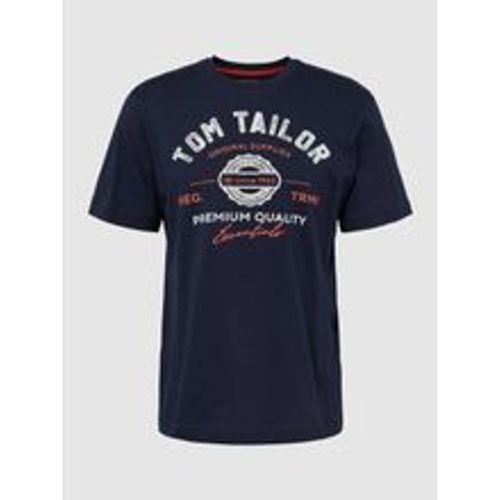 T-Shirt mit Label-Print - Tom Tailor - Modalova