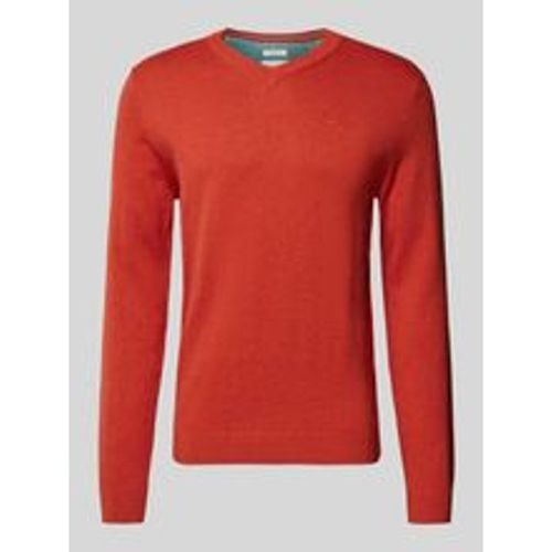 Regular Fit Strickpullover mit V-Ausschnitt - Tom Tailor - Modalova