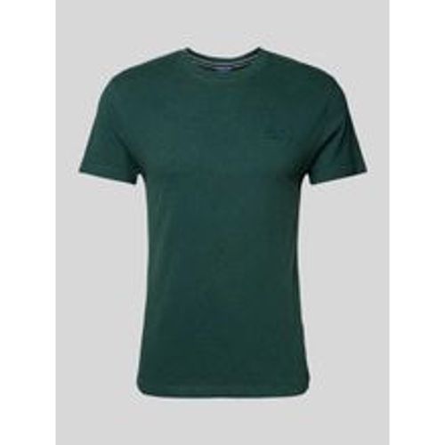 T-Shirt mit Label-Stitching - Superdry - Modalova