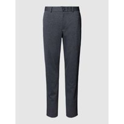 Slim Fit Stoffhose mit Strukturmuster Modell 'AITOR' - Selected Homme - Modalova