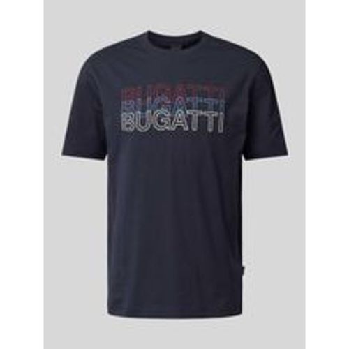 T-Shirt mit Label-Print - Bugatti - Modalova