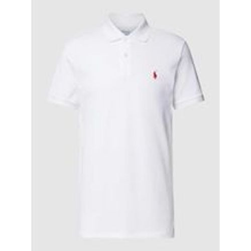 Tailored Fit Poloshirt mit Label-Stitching - Polo Ralph Lauren - Modalova