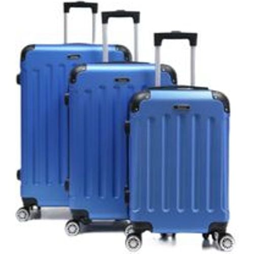 Reisekoffer Koffer 3 tlg Hartschale Trolley Set Kofferset Handgepäck Gepäck Reisetasche - Fashion24 DE - Modalova