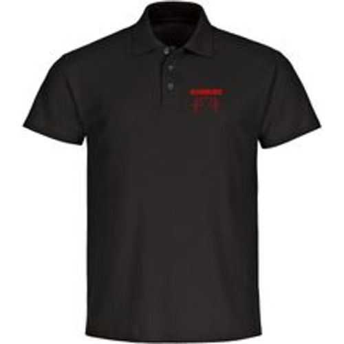 Multifanshop Poloshirt - Augsburg - Herzschlag - Druck rot - Polo - Fashion24 DE - Modalova