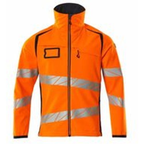 Accelerate safe Softshelljacke 19002-143-14010 Gr. xl hi-vis orange/schwarzblau - Mascot - Modalova