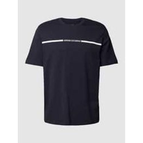 T-Shirt mit Rundhalsausschnitt - Armani Exchange - Modalova