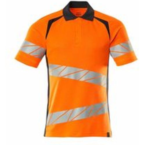 Polo-Shirt, moderne Passform Polo-shirt Gr. xl one, hi-vis orange/schwarzblau - Mascot - Modalova