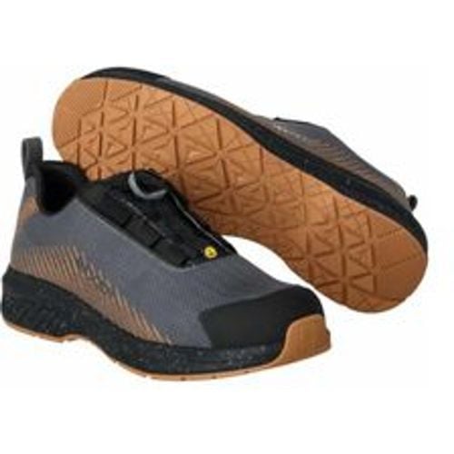 Safety Halbschuh footwear customized F1601-909 Gr. 0840 stone grey/nut brown - Mascot - Modalova