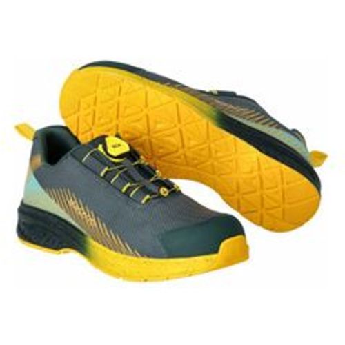 Safety Halbschuh footwear customized F1601-909 Gr. 0840 forest green/sunflower yellow - Mascot - Modalova