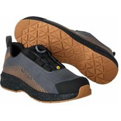 Safety Halbschuh footwear customized F1601-909 Gr. 0837 stone grey/nut brown - Mascot - Modalova