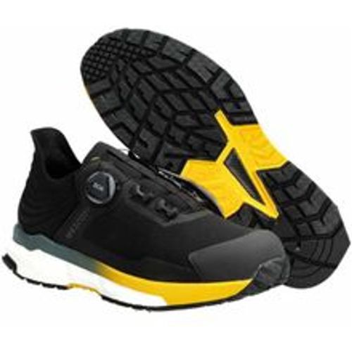 Safety Halbschuh footwear customized F1680-704 Gr. 0836 black/sunflower yellow - Mascot - Modalova