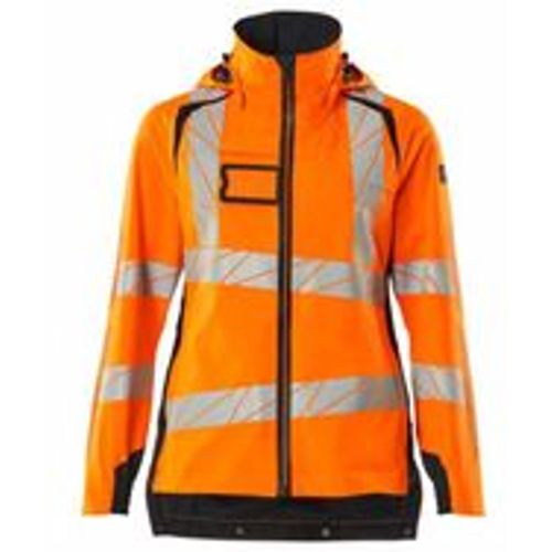 Accelerate safe Damen Hard Shell Jacke 19011-449 Gr. l hi-vis orange/schwarzblau - Mascot - Modalova