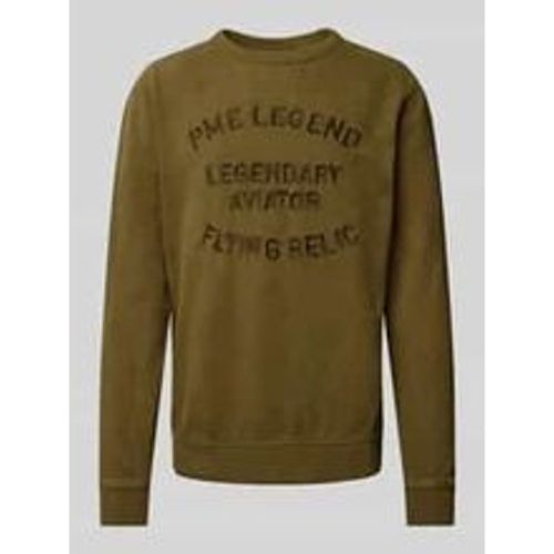 Sweatshirt mit gerippten Abschlüssen - PME-Legend - Modalova