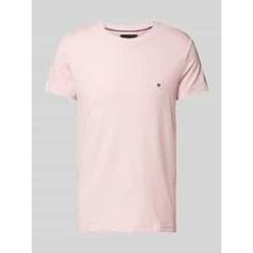 Slim Fit T-Shirt mit Rundhalsausschnitt - Tommy Hilfiger - Modalova