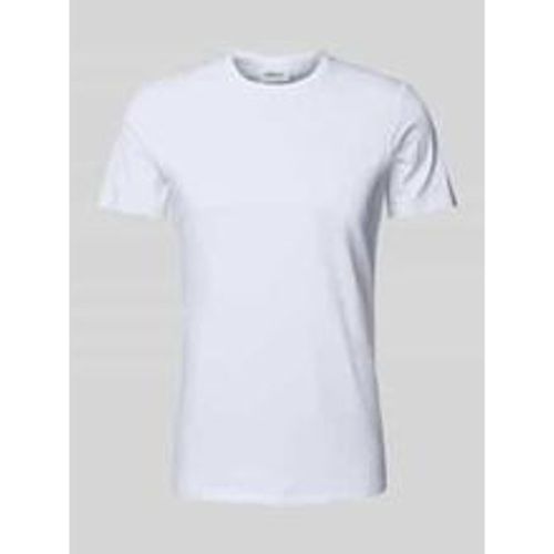 Regular Fit T-Shirt mit Rundhalsausschnitt - s.Oliver BLACK LABEL - Modalova