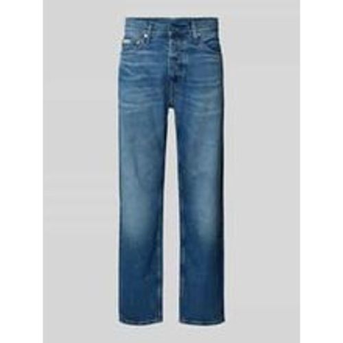 Straight Leg Jeans mit Label-Detail - Calvin Klein - Modalova