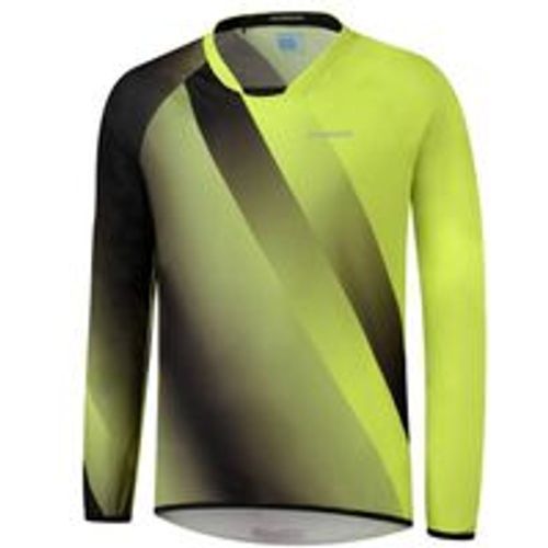 FUJIMI Long Sleeve Jersey, Olive Yellow - Shimano - Modalova