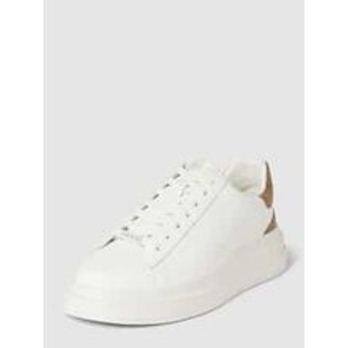 Sneaker mit Leder-Patches Modell 'ELBA' - Guess - Modalova