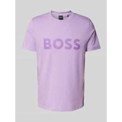 T-Shirt mit Label-Print - BOSS Green - Modalova