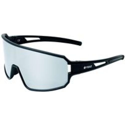 Sport-Sonnenbrille Black/Silver Mirror SUNWAVE - YEAZ - Modalova