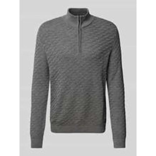 Regular Fit Pullover aus reiner Baumwolle mit Strukturmuster - s.Oliver RED LABEL - Modalova