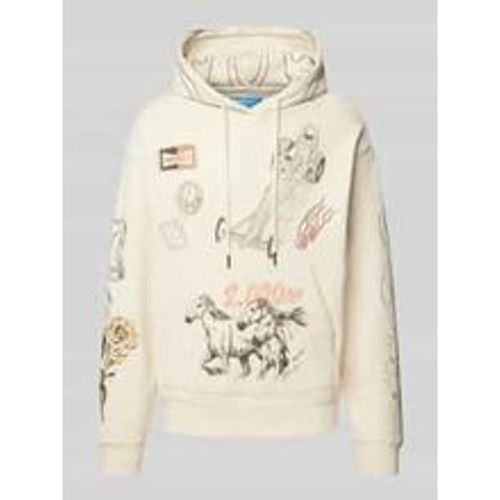 Hoodie mit Allover-Motiv-Prints Modell 'HORSEPOWER' - Market - Modalova