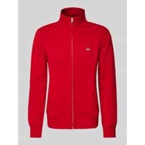 Regular Fit Sweatjacke mit Label-Stitching Modell 'SGIELD' - Gant - Modalova