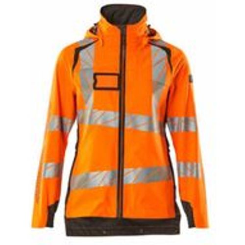 Hard Shell Jacke, Damen, leichtem Futter Jacke Gr. m, hi-vis orange/dunkelanthrazit - Mascot - Modalova